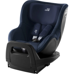 DUALFIX Pro M Night Blue obrotowy fotelik samochodowy RWF i-Size Britax Romer dla dziecka do 19 kg